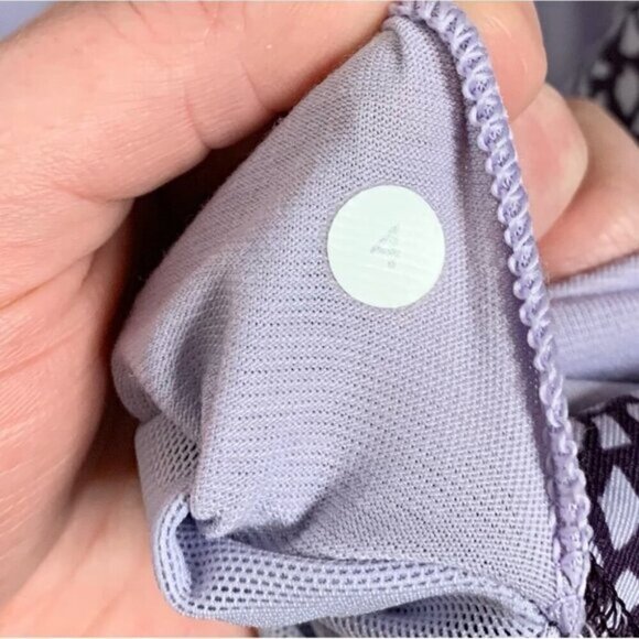 Lululemon Nouveau Limits Tank Top Lilac Miss Mosaic Lilac Deep Zinfandel Size 4 - Picture 15 of 16